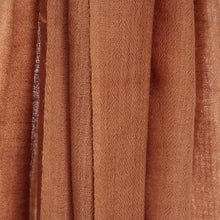 Load image into Gallery viewer, India Lightweight Brown Wool Men's Scarf - Kashmiri Cinnamon | NOVICA
