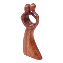 Load image into Gallery viewer, Romantic Dance Wood Sculpture from Bali - Romantic Dance | NOVICA
