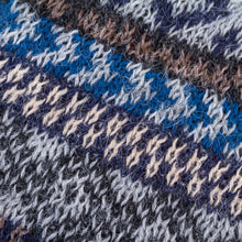 Load image into Gallery viewer, Hand Crafted 100% Alpaca Colorful Fingerless Gloves - Geometric Color | NOVICA
