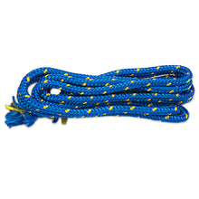 Load image into Gallery viewer, Red White and Blue Hand Woven Nylon Maya Hammock (Single) - Patriotic | NOVICA
