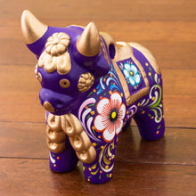 Load image into Gallery viewer, Purple Pucara Bull
