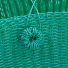 Load image into Gallery viewer, Handwoven Cerulean Tote Handbag from Guatemala - Bright Morning | NOVICA
