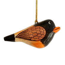 Load image into Gallery viewer, Three Hand-Painted Papier Mache Bird Ornaments from India - Cuckoo Birds | NOVICA
