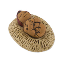 Load image into Gallery viewer, Andes Handcrafted 7 Piece Diminutive Ceramic Nativity Scene - Christmas Meditation | NOVICA
