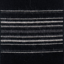 Load image into Gallery viewer, Artisan Crafted Woven Black Alpaca Blend Scarf for Men - Andean Clouds in Black | NOVICA
