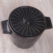 Load image into Gallery viewer, Handcrafted Ceramic Jar from Indonesia - Lombok Delight | NOVICA
