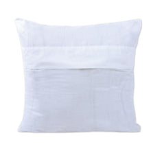 Load image into Gallery viewer, 2 Aari Embroidery Folk Art Kangaroo Cotton Cushion Covers - Joyful Joey | NOVICA
