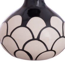 Load image into Gallery viewer, Petal Motif Chulucanas Ceramic Decorative Vase from Peru - Chulucanas Petals | NOVICA
