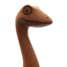Load image into Gallery viewer, Suar Wood Gecko Back Scratcher from Bali - Gecko Helper | NOVICA
