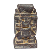 Load image into Gallery viewer, Ceramic Figurine of an Aztec God from Mexico - Tlaloc | NOVICA
