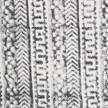 Load image into Gallery viewer, Maze Motif Cotton Area Rug in Espresso from India (4x6) - Maze Flair | NOVICA
