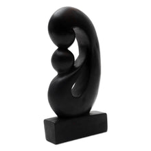 Load image into Gallery viewer, Balinese Wood Sculpture Mother and Child - Boundless Love | NOVICA
