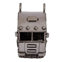 Load image into Gallery viewer, Eco-Friendly Recycled Metal Semi Truck Sculpture - Rustic Truck | NOVICA
