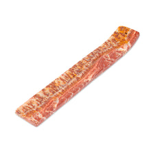 Load image into Gallery viewer, Mexico Natural Red-Veined Marble Incense Stick Holder - Fire Meditation | NOVICA
