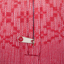 Load image into Gallery viewer, Diamond Pattern Cotton Cushion Cover in Deep Rose - Oaxaca Diamonds in Deep Rose' | NOVICA
