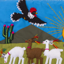 Load image into Gallery viewer, Artisan Crafted Peruvian Applique Wall Hanging - Andean Enchantment | NOVICA
