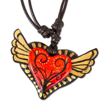 Load image into Gallery viewer, Artisan Crafted Pendant Necklace - By Heart | NOVICA
