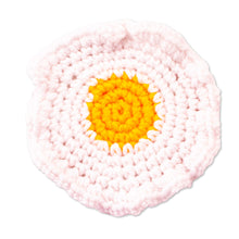 Load image into Gallery viewer, Food-Themed Crocheted Coasters (Set of 4) - Good Taste | NOVICA
