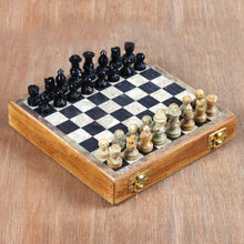 Load image into Gallery viewer, Hand Crafted Soapstone Chess Set - Intellectual Challenge | NOVICA
