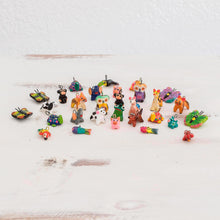 Load image into Gallery viewer, Terracotta AnimalsMini Ornaments (Set of 30) - Noah's Ark Friends | NOVICA
