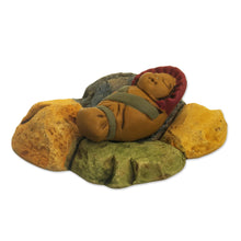 Load image into Gallery viewer, Andean Ceramic Nativity Set with Alpacas from Peru - Suri Nativity | NOVICA
