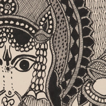 Load image into Gallery viewer, Madhubani Ganesha Painting on Handmade Paper - Auspicious Ganesha | NOVICA
