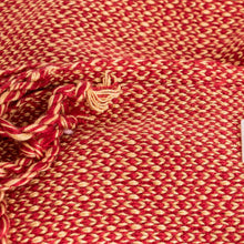 Load image into Gallery viewer, Guatemalan Hand Loomed Paprika and Yellow Colored Scarf - Paprika Spice | NOVICA
