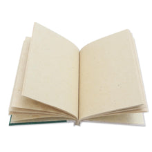 Load image into Gallery viewer, Green Natural Fiber Turtle-Motif Journal - Tortoise Thoughts in Green | NOVICA
