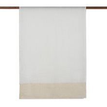 Load image into Gallery viewer, Woven Wool and Silk Blend Shawl - Everyday Elegance in Ivory | NOVICA
