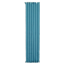Load image into Gallery viewer, Striped Blue Table Runner - Tecpan Tradition | NOVICA
