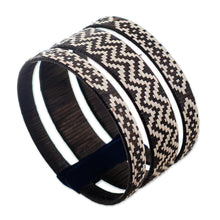 Load image into Gallery viewer, Handmade Colombian Cuff Bracelet - Dreaming of Mountains | NOVICA
