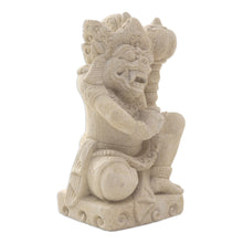 Load image into Gallery viewer, Handcrafted Balinese Sandstone Statuette - General Hanoman | NOVICA
