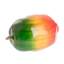 Load image into Gallery viewer, Hand Painted Wood Fruit Sculpture - Crown Jocote | NOVICA
