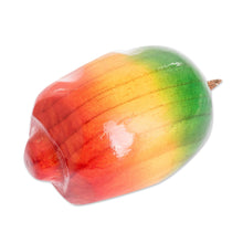 Load image into Gallery viewer, Hand Painted Wood Fruit Sculpture - Crown Jocote | NOVICA
