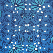 Load image into Gallery viewer, Artisan Crafted Cotton Cushion Covers (Pair) - Night Trellis | NOVICA
