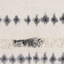 Load image into Gallery viewer, Tie-Dye Cotton Throw with Tufted Embroidery - Cozy Elegance | NOVICA
