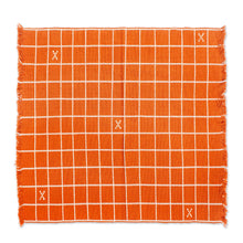 Load image into Gallery viewer, Burnt Orange 100% Cotton Handwoven Placemats (Set of 4) - Chiapas Spice | NOVICA
