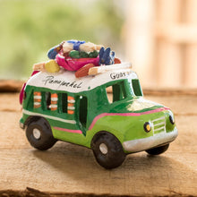 Load image into Gallery viewer, Green Old Time Bus
