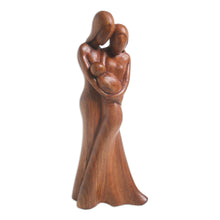 Load image into Gallery viewer, Hand Crafted Suar Wood Sculpture from Bali - Newborn | NOVICA
