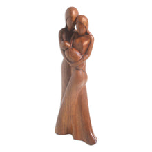 Load image into Gallery viewer, Hand Crafted Suar Wood Sculpture from Bali - Newborn | NOVICA
