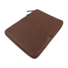 Load image into Gallery viewer, Brown Leather Travel Office Folio - Ultimate Travel Folio in Brown | NOVICA
