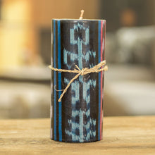 Load image into Gallery viewer, Handmade Pillar Candle with Mayan Motifs from Guatemala - Maya Mystic | NOVICA
