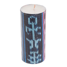 Load image into Gallery viewer, Handmade Pillar Candle with Mayan Motifs from Guatemala - Maya Mystic | NOVICA
