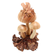 Load image into Gallery viewer, Artisan Hand Carved Nature-Themed Sculpture - Little Ladybug | NOVICA

