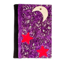 Load image into Gallery viewer, Handmade Journal from Mexico - Moon and Stars | NOVICA
