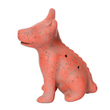 Load image into Gallery viewer, Western Mexico Pre-Hispanic Red Ceramic Dog Ocarina Flute - Red Aztec Puppy | NOVICA
