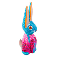 Load image into Gallery viewer, Artisan Crafted Alebrije Figurine from Mexico - Oaxacan Bunny | NOVICA
