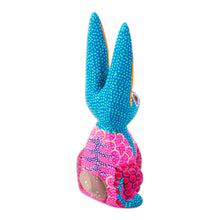 Load image into Gallery viewer, Artisan Crafted Alebrije Figurine from Mexico - Oaxacan Bunny | NOVICA
