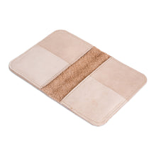 Load image into Gallery viewer, Passport Holder Handcrafted with Leather in Costa Rica - Delicate Lotus Flower | NOVICA
