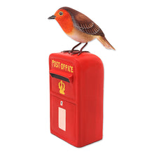 Load image into Gallery viewer, Artisan Crafted Suar Wood Bird Statuette - Air Mail | NOVICA
